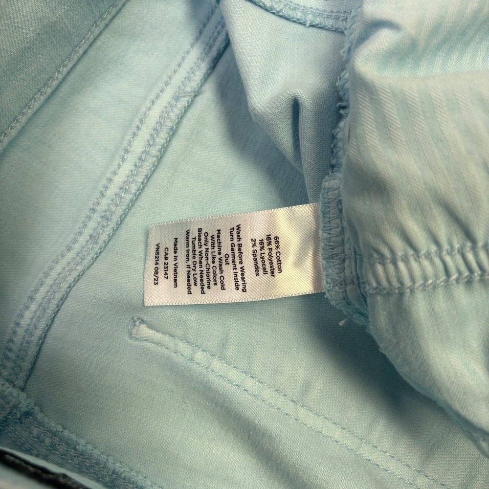 Talbots Slim Ankle Jeans Curvy‎ Fit Light Blue Women Size 8 Denim Pants - Picture 4 of 6